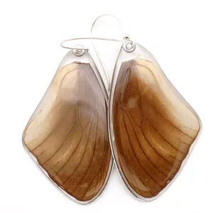 0617 Butterfly Wing Earrings, Taenaris Urania, top wings