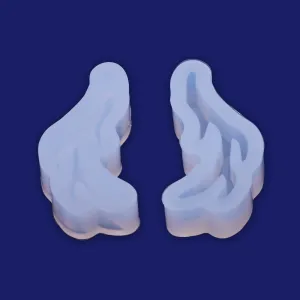 1 pcs Crystal silicone mold antlers shape pendant  29.3*14.2*7 Jewellery Making  Cabochons for earrings pendant Resin Silicone Mould