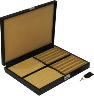 10 Pen Box, Cufflink Box, Ring Box Multipurpose Genuine Leather