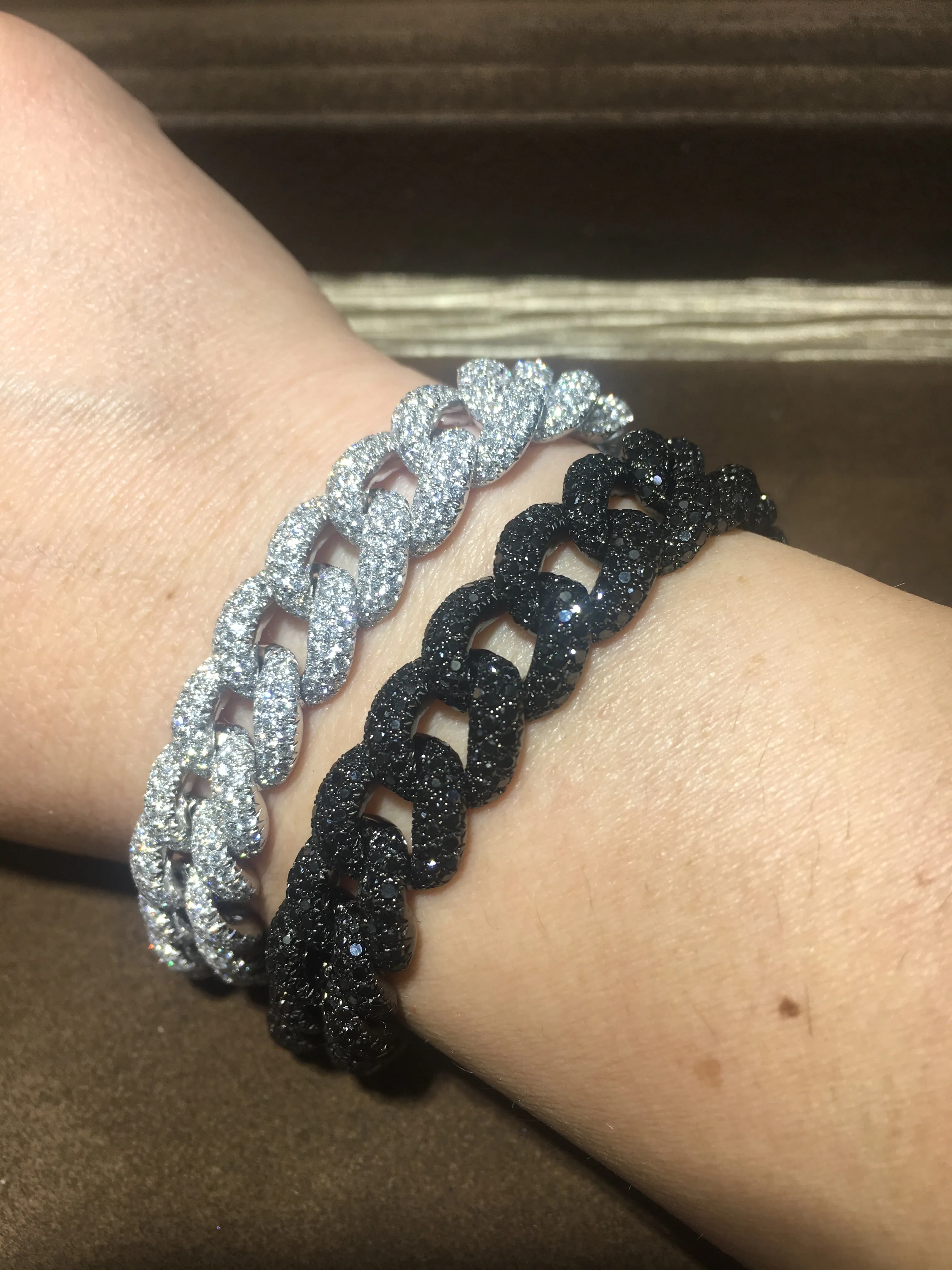 10.41 ctw Diamond Link Pave Bracelet