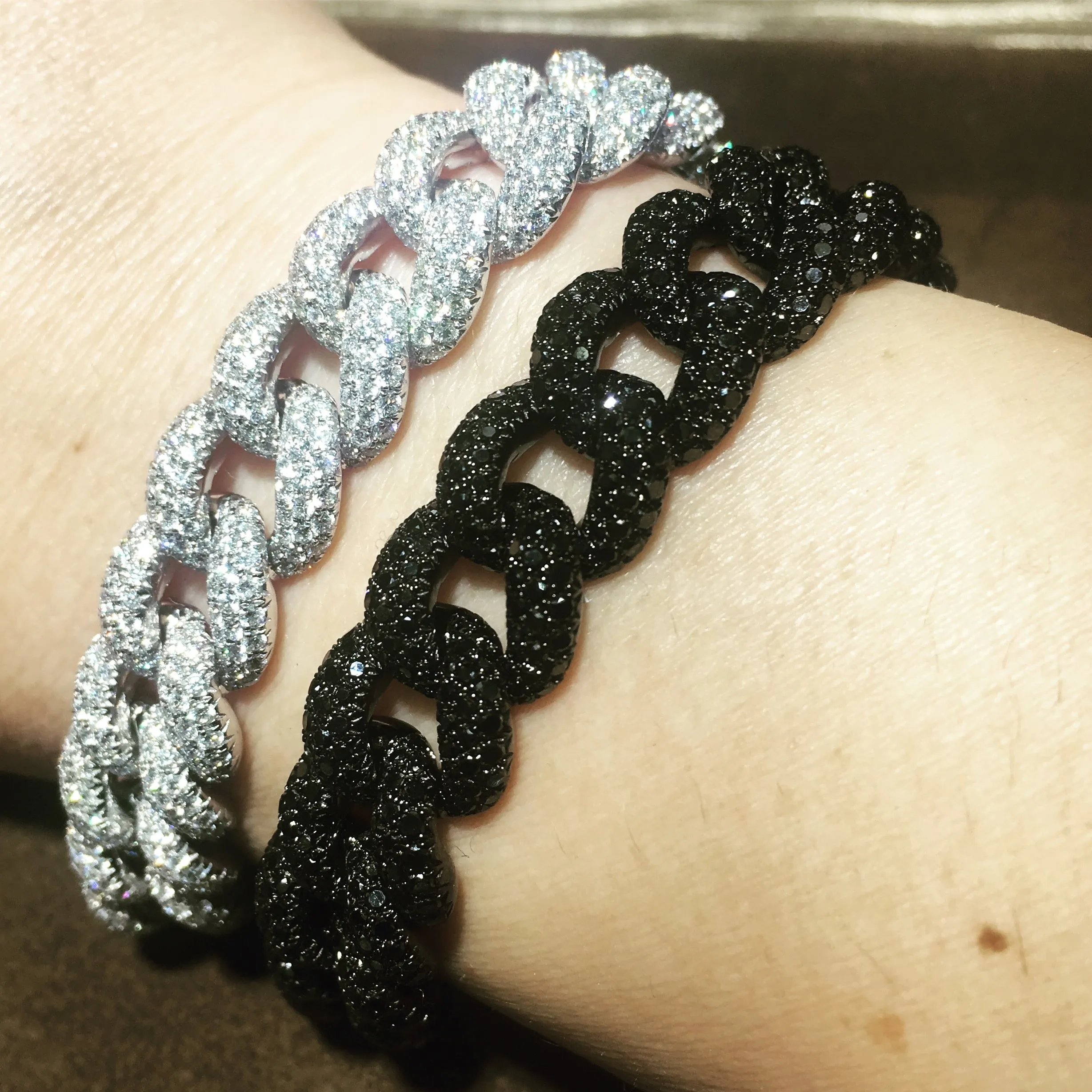 10.41 ctw Diamond Link Pave Bracelet