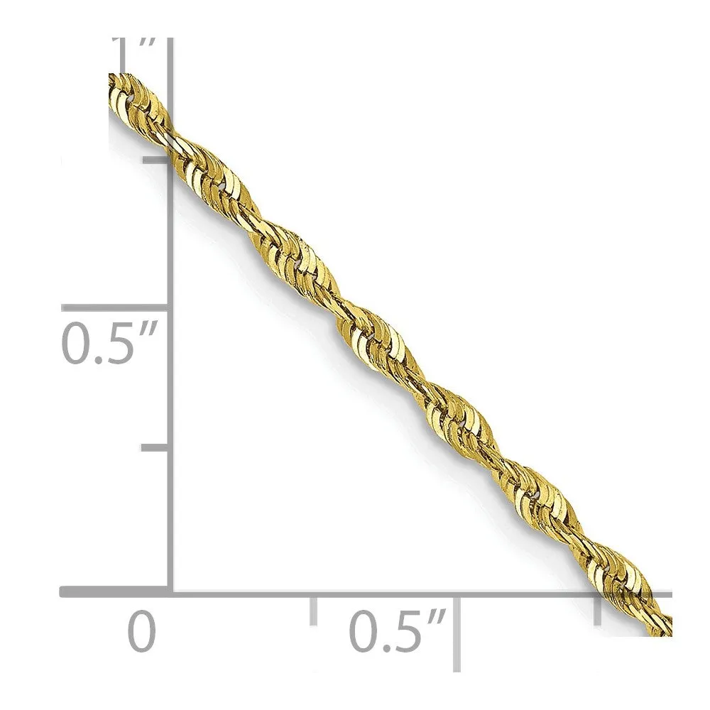 10k 2.0mm Extra-Light D/C Rope Chain