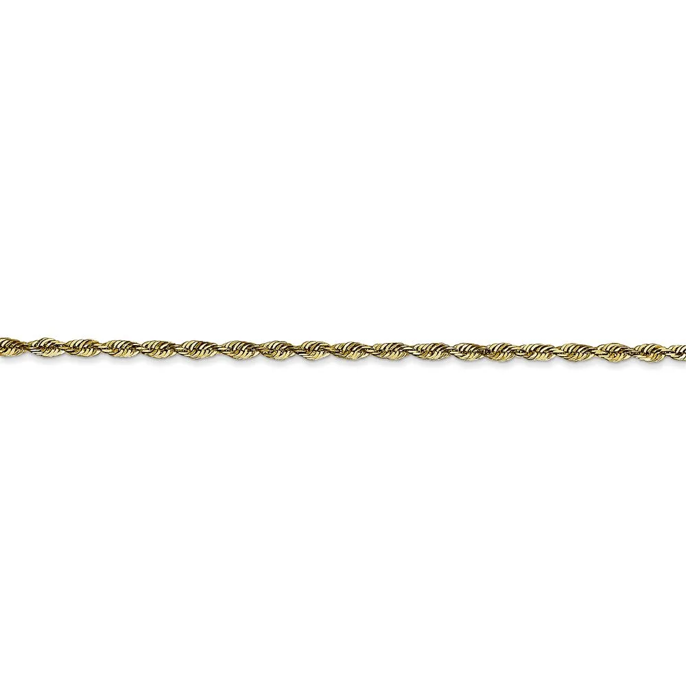 10k 2.0mm Extra-Light D/C Rope Chain