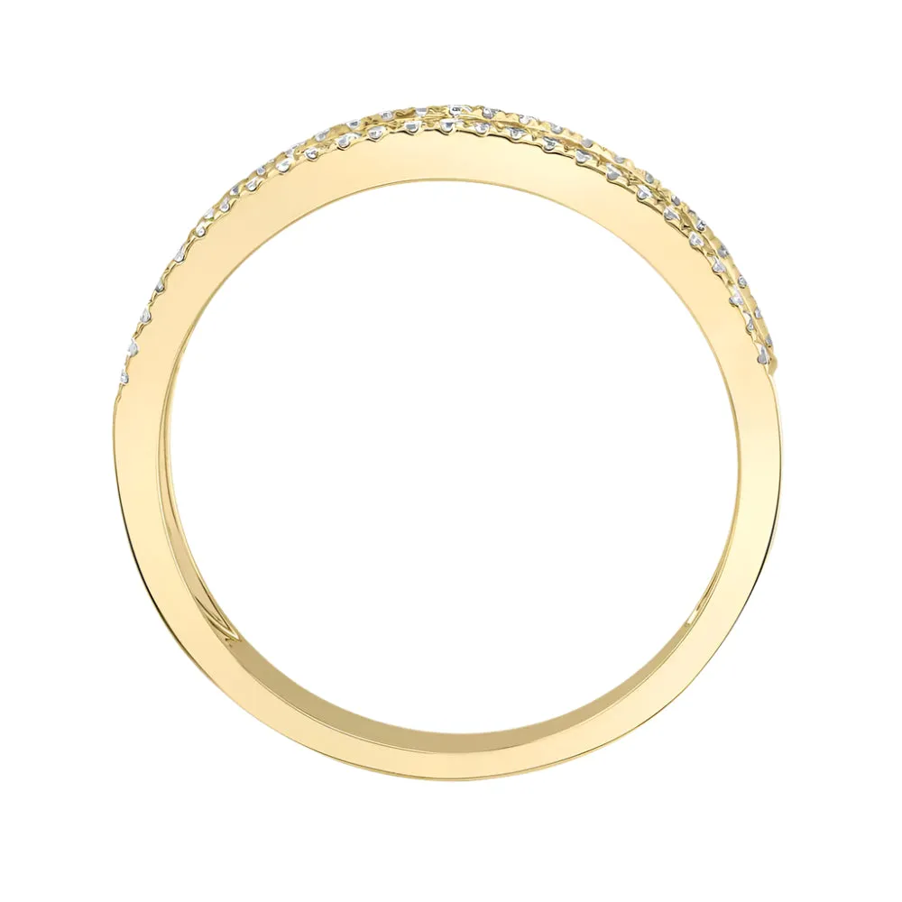 10k Gold 0.83ct Baguette Diamonds Eternity Ring - EXRG2024-1