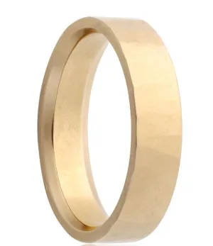 14K White Gold Band
