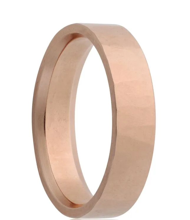 14K White Gold Band