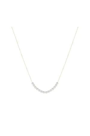 16" Necklace Gold - Classic Beaded Bliss - 4mm Pearl
