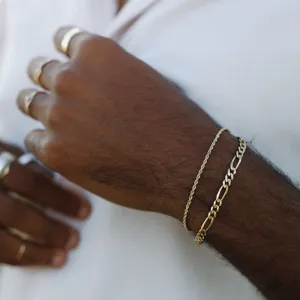 1.8mm Rope Chain Bracelet | Recycled 14k Gold
