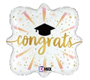 18" Congrats Grad Fireworks