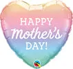 18" Happy Mother's Day Pastel Ombre