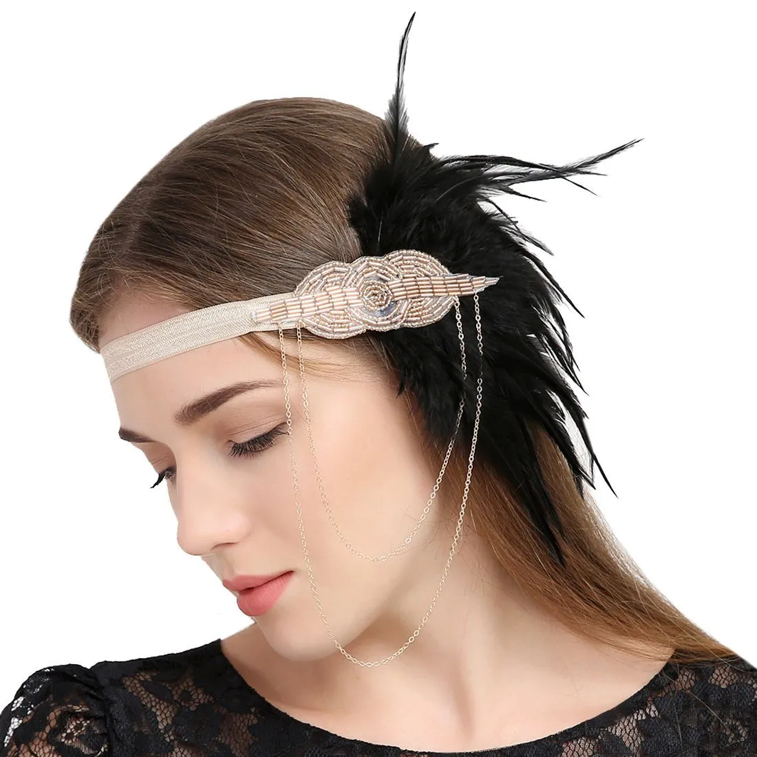 1920s Flapper Gatsby Costume Accessories Set