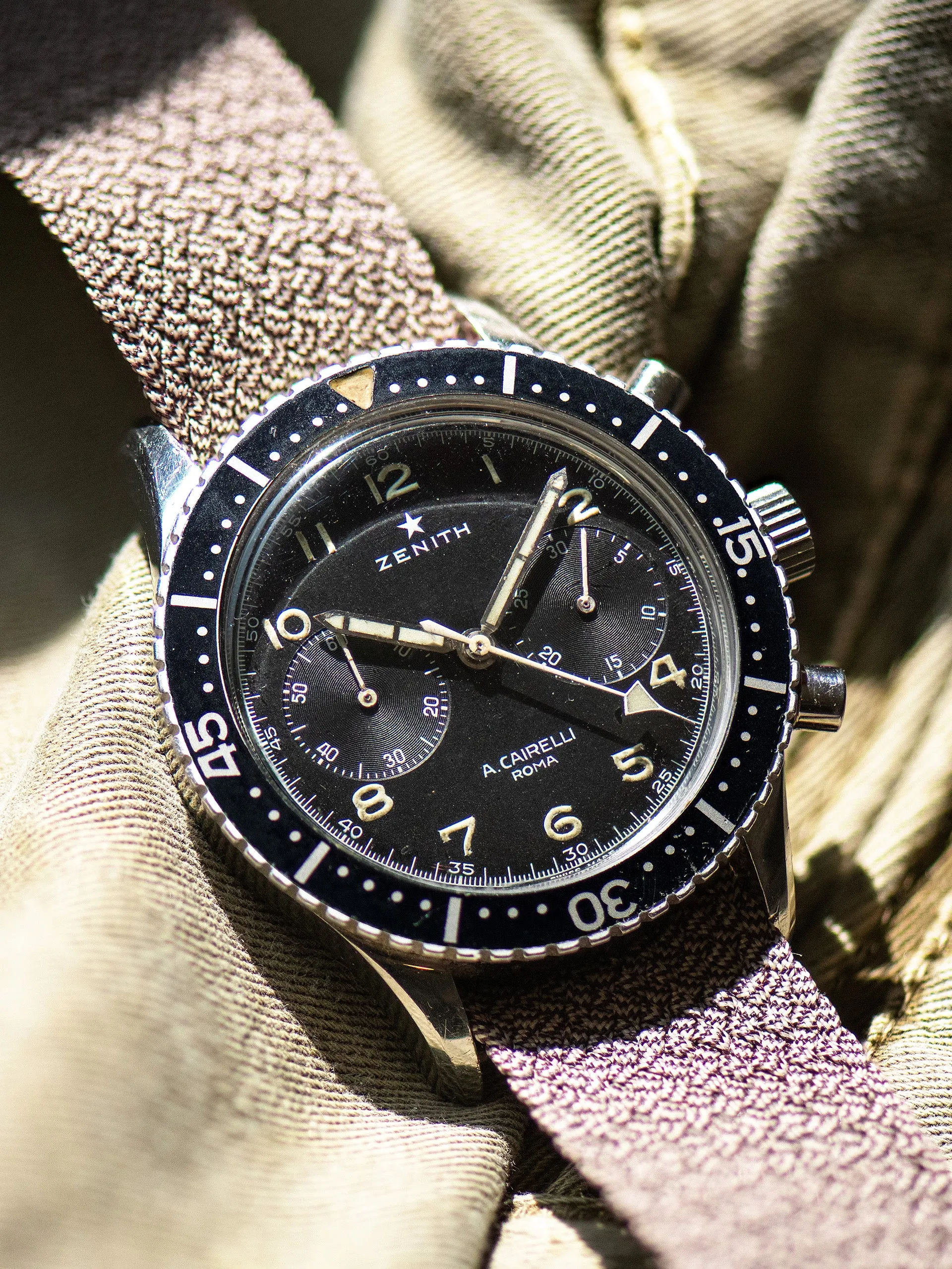 1960s Zenith Cronometro Tipo CP-2 "A. Cairelli" Issued To The Italian Air-Force