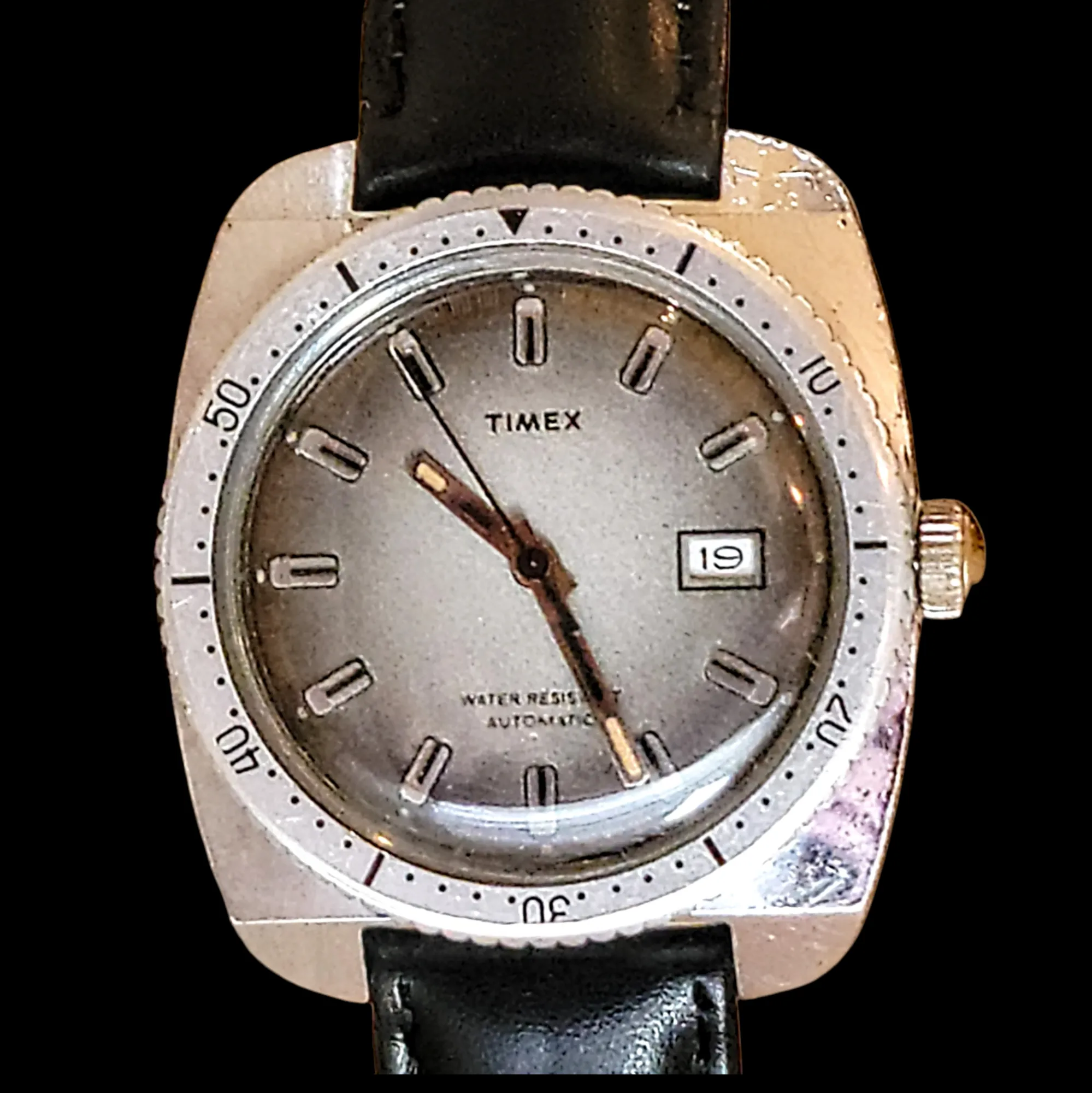 1975 TIMEX Viscount Automatic Watch Date Indicator Cal. M32