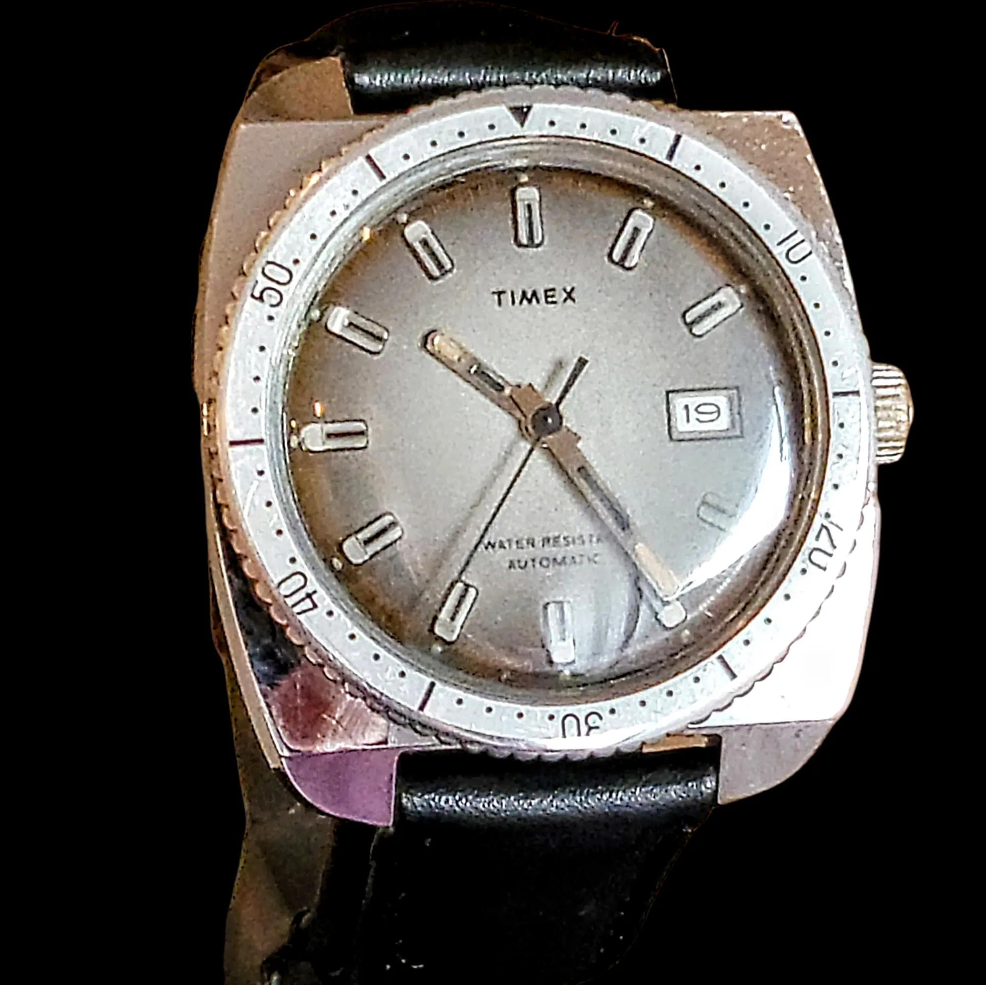 1975 TIMEX Viscount Automatic Watch Date Indicator Cal. M32
