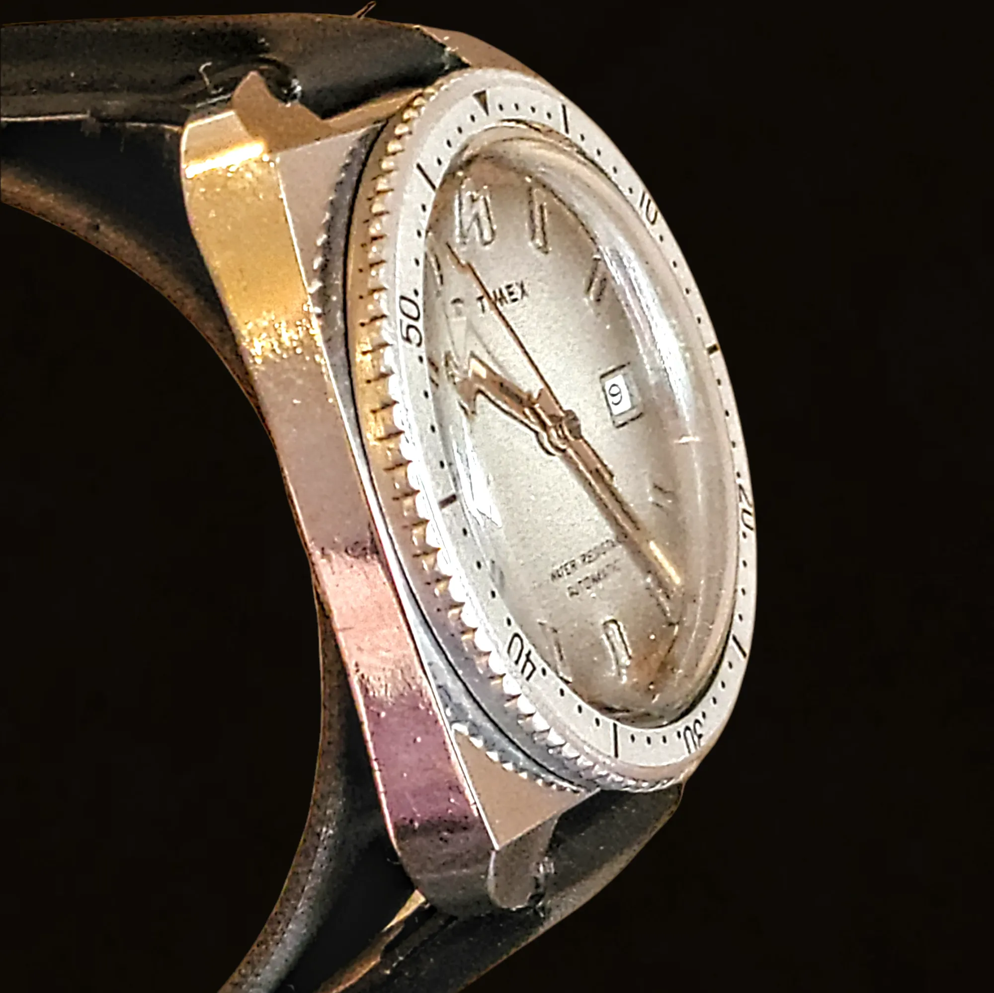 1975 TIMEX Viscount Automatic Watch Date Indicator Cal. M32