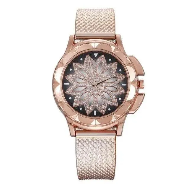 2021 Luxury Fashion steel belt Fancy Digital dial watch for women - Stylish Watches for women gift