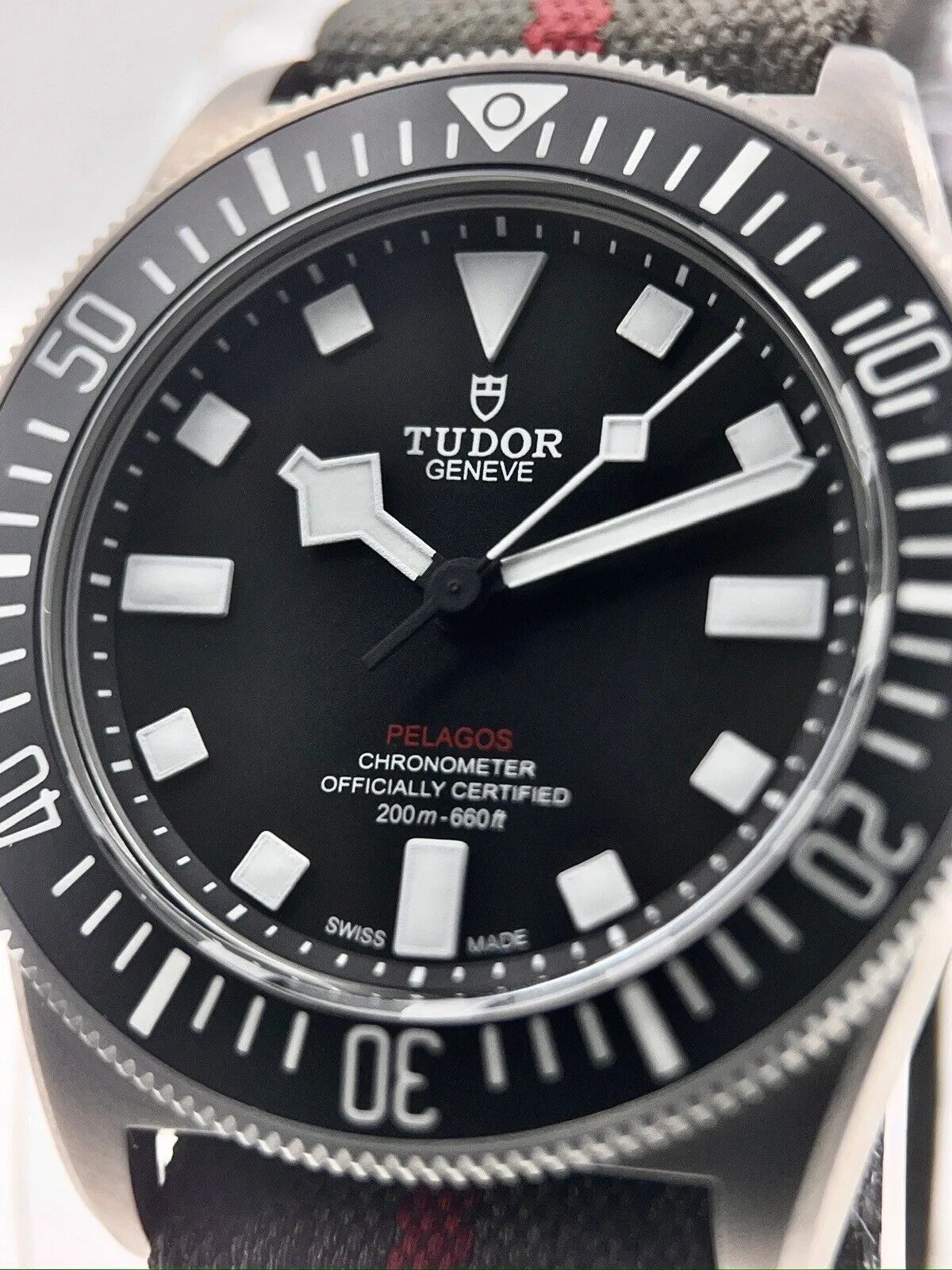 2024 NEW Tudor Pelagos FXD 25717N Titanium 42mm Fabric Strap - Box & Papers