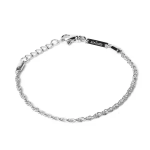 2.4mm Rope Chain Bracelet