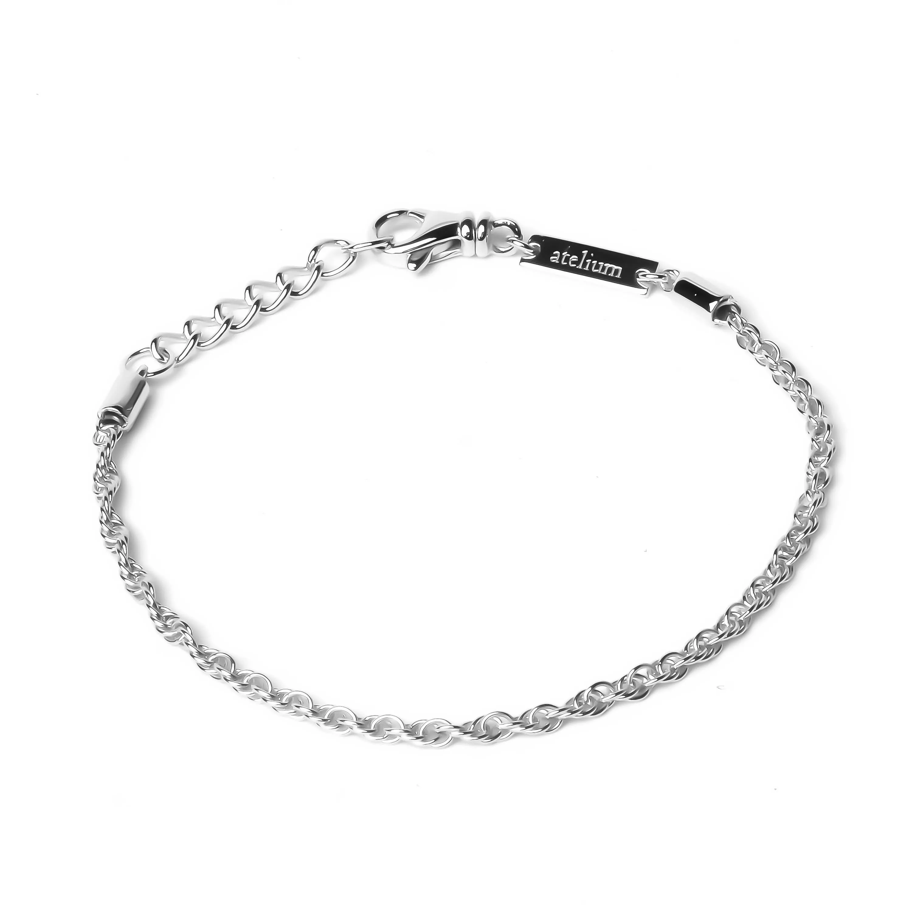 2.4mm Rope Chain Bracelet