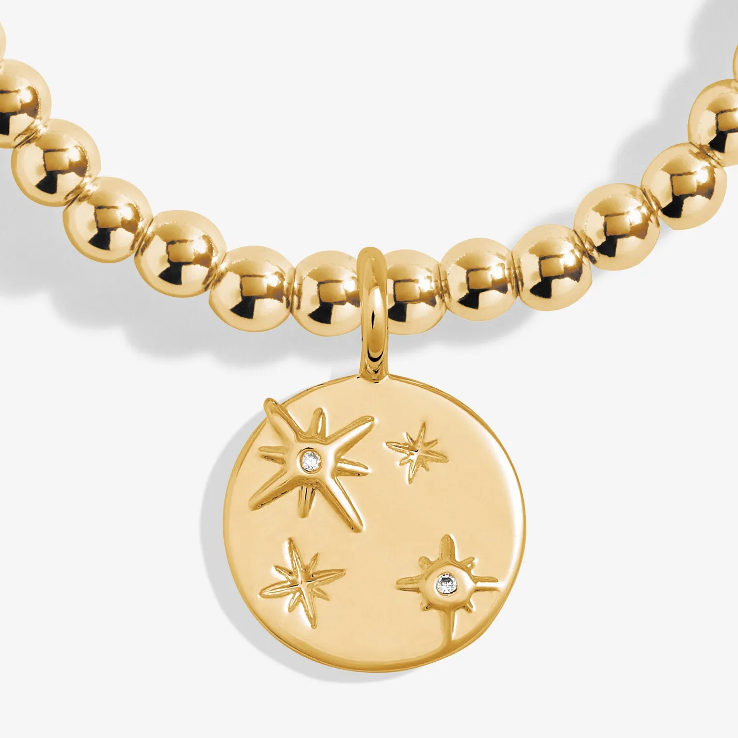 A Little 'Friendships Are Life's Treasures' Bracelet in Gold-Tone Plating