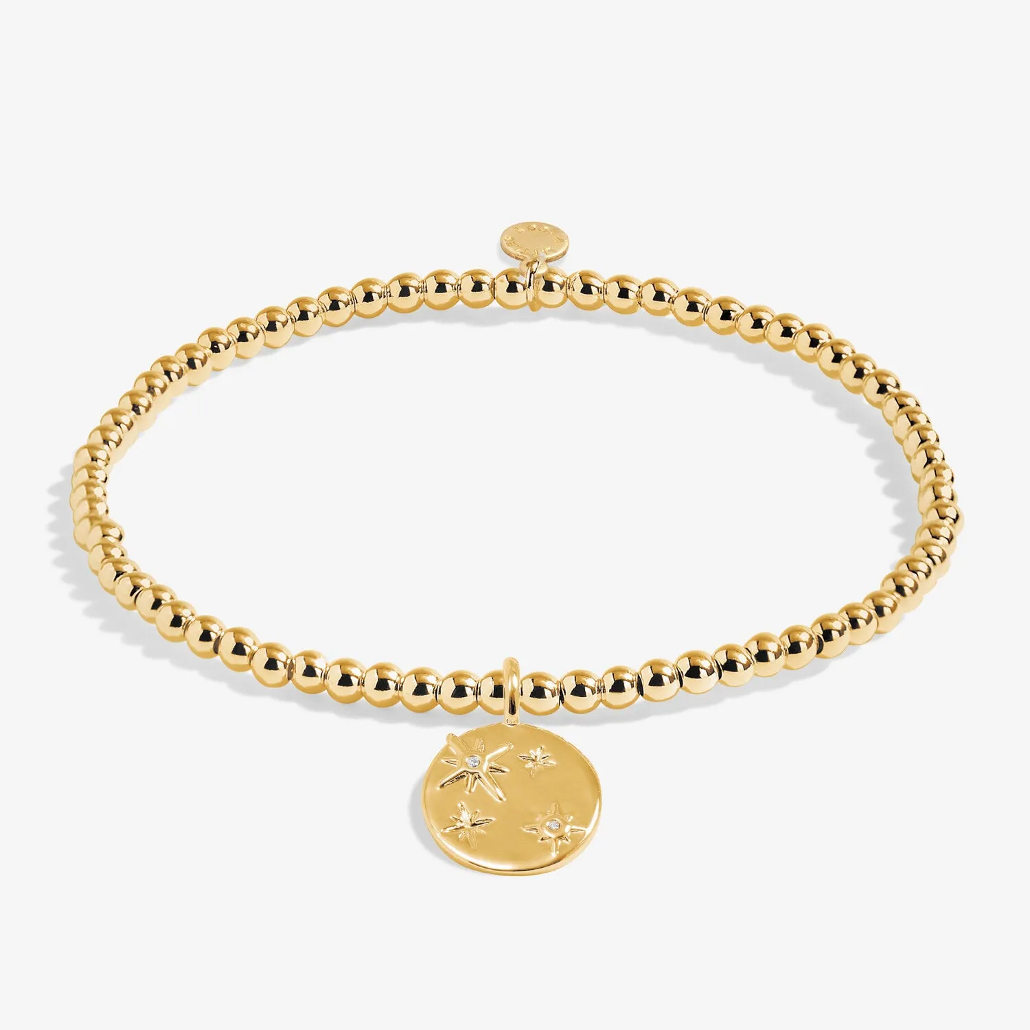 A Little 'Friendships Are Life's Treasures' Bracelet in Gold-Tone Plating