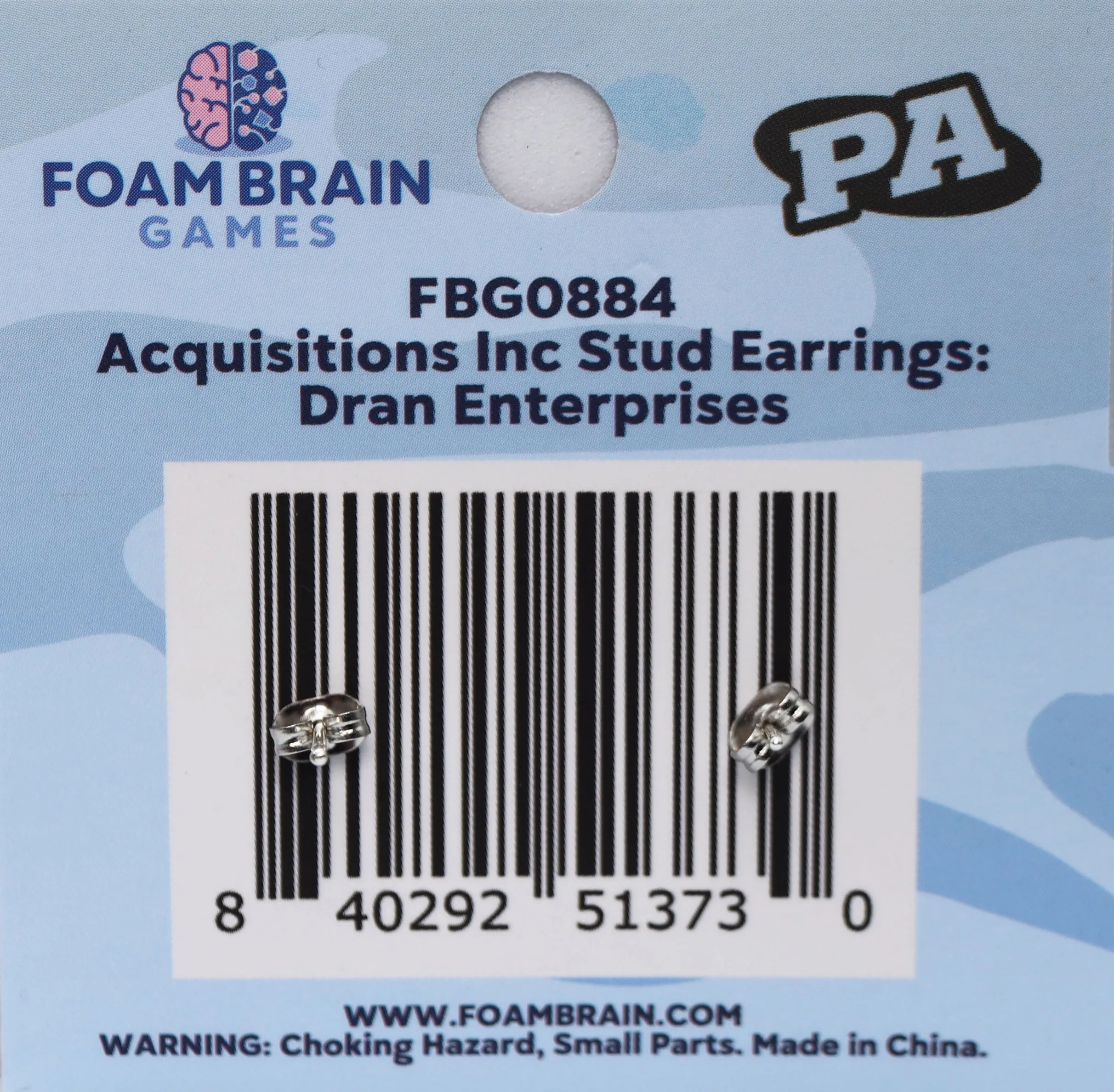 Acquisitions Inc Stud Earrings: Dran Enterprises