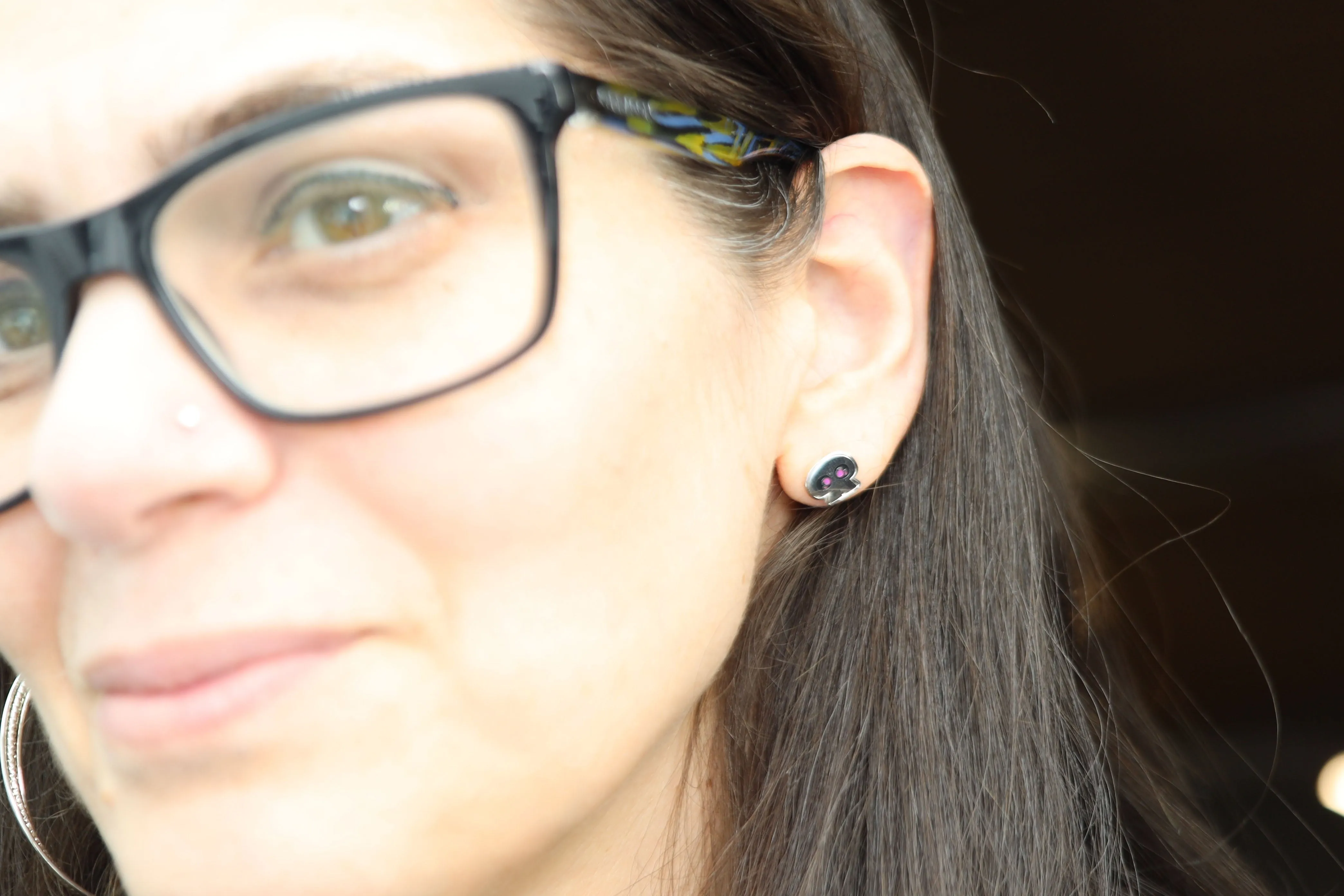 Acquisitions Inc Stud Earrings: Jim Darkmagic Brooch
