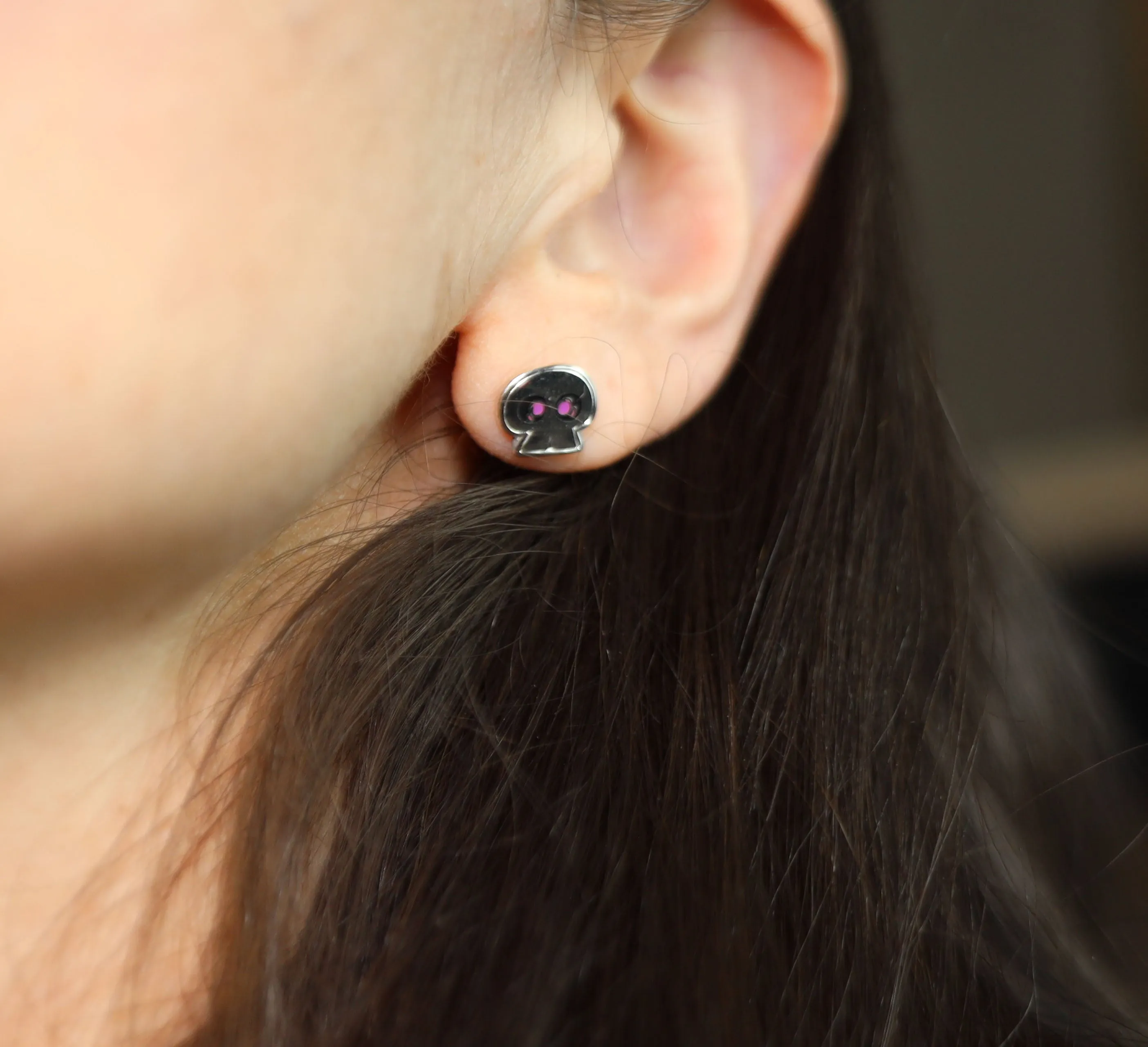 Acquisitions Inc Stud Earrings: Jim Darkmagic Brooch