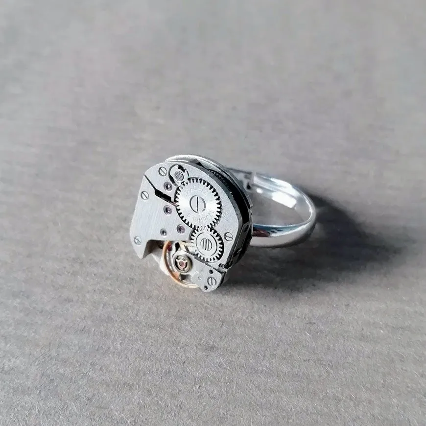 Adjustable Timepiece Rings