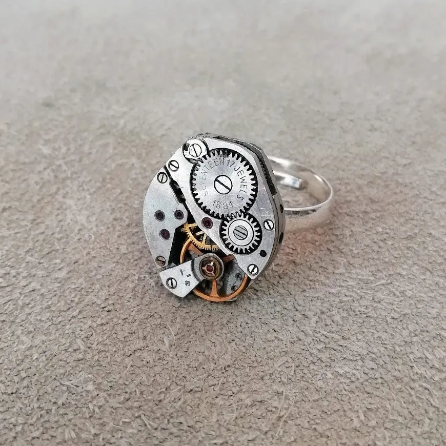 Adjustable Timepiece Rings