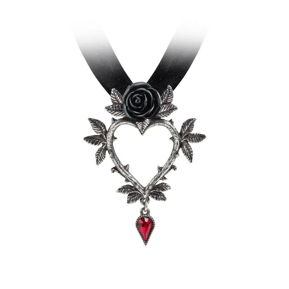 Alchemy Gothic Choker Necklaces YOU CHOOSE STYLE Heart Bat Skulls