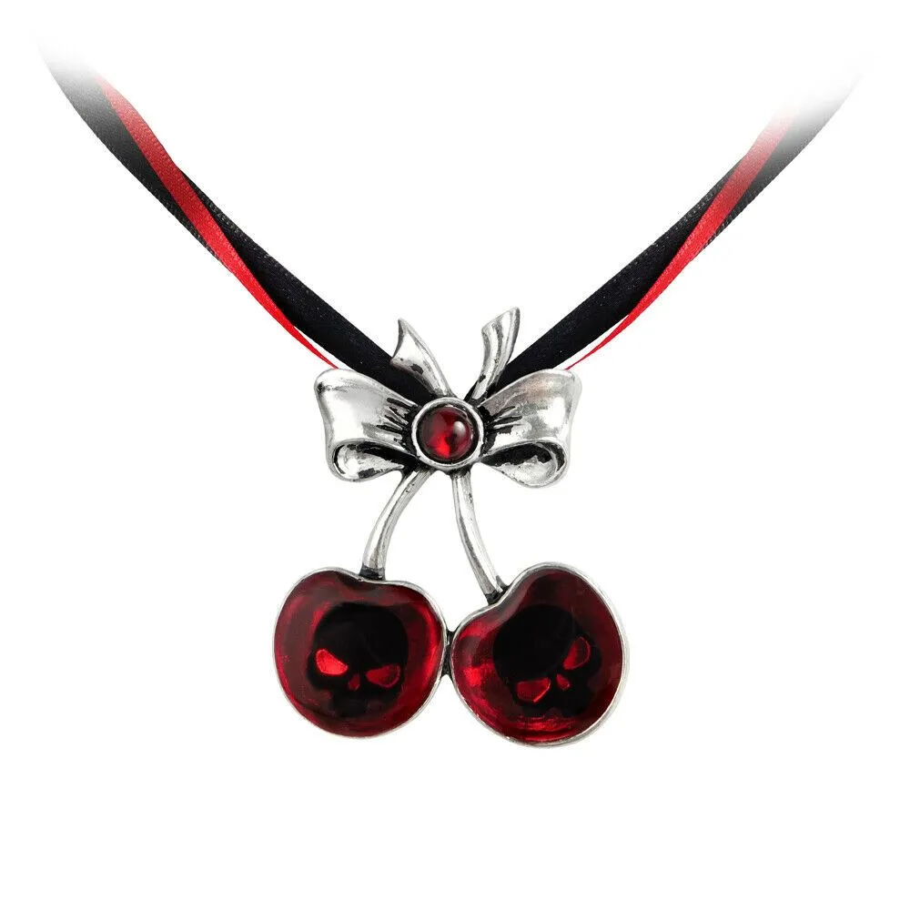 Alchemy Gothic Choker Necklaces YOU CHOOSE STYLE Heart Bat Skulls