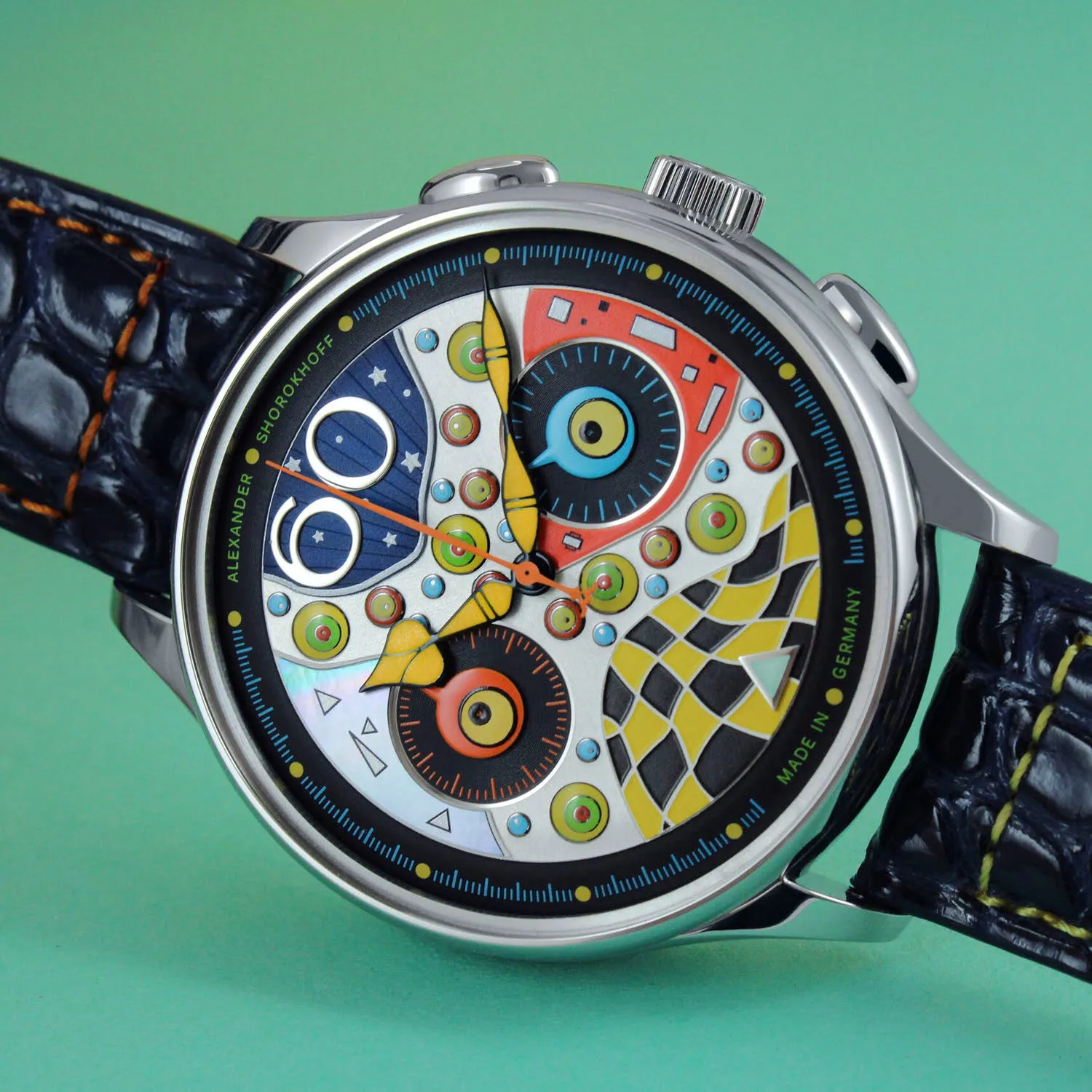 Alexander Shorokhoff Crazy Eyes Chrono Limited 39 Automatic – AS.LCD-CRS03-A