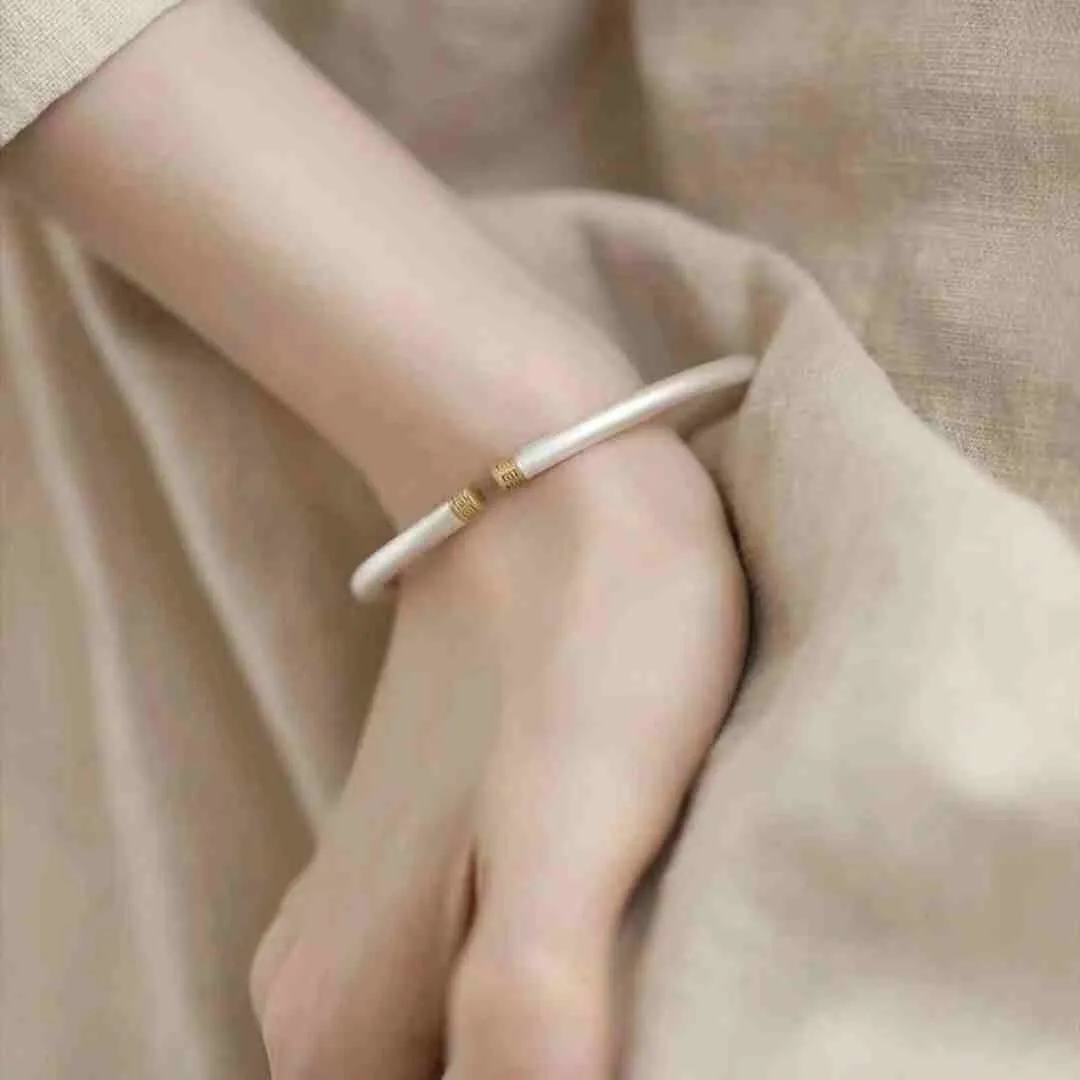 Ancient Patterned Minimalist Bangle