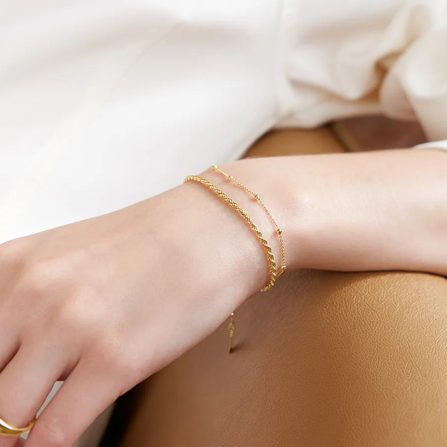 Ania Haie Rope Twist Bracelet