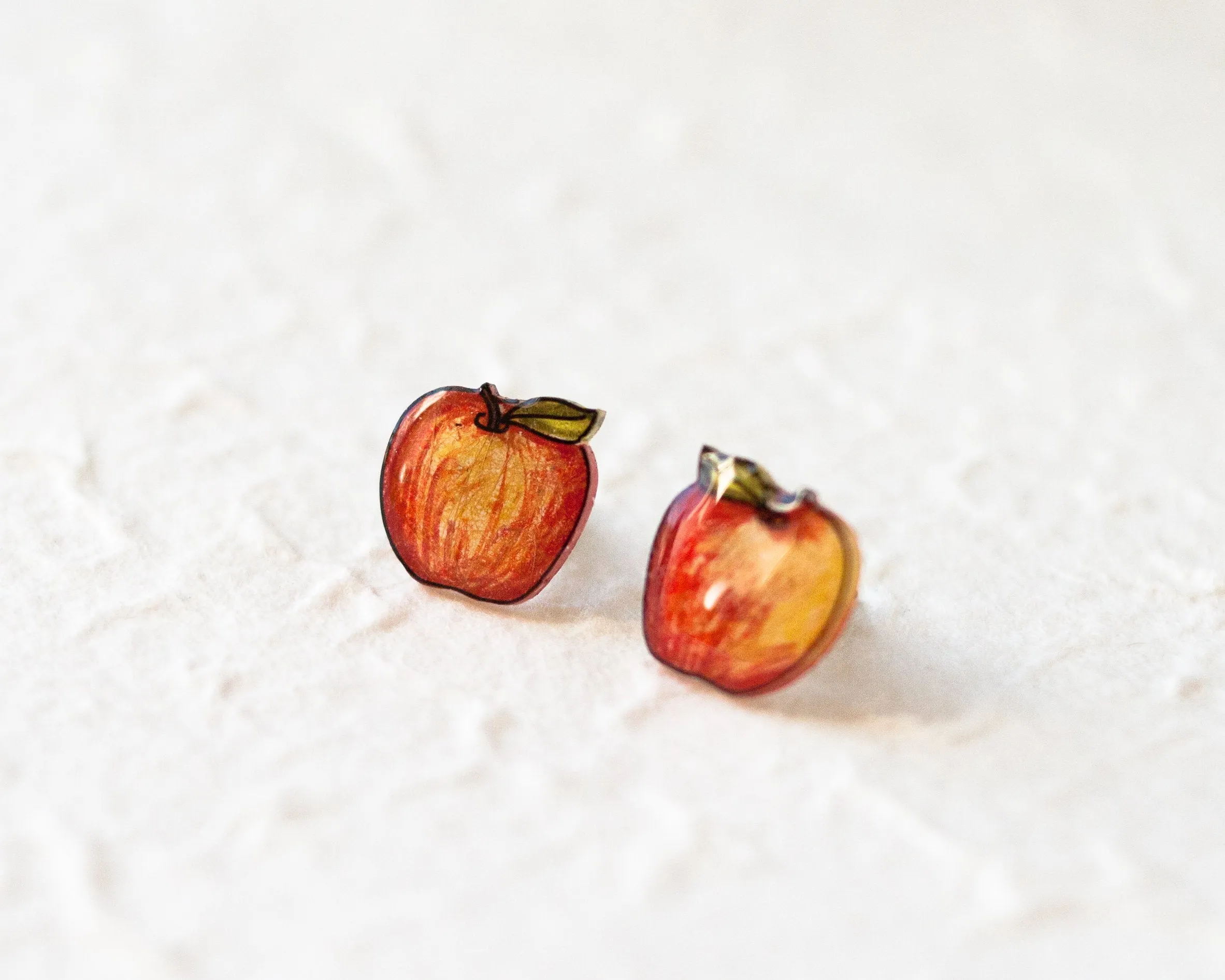 Apple Stud Earrings