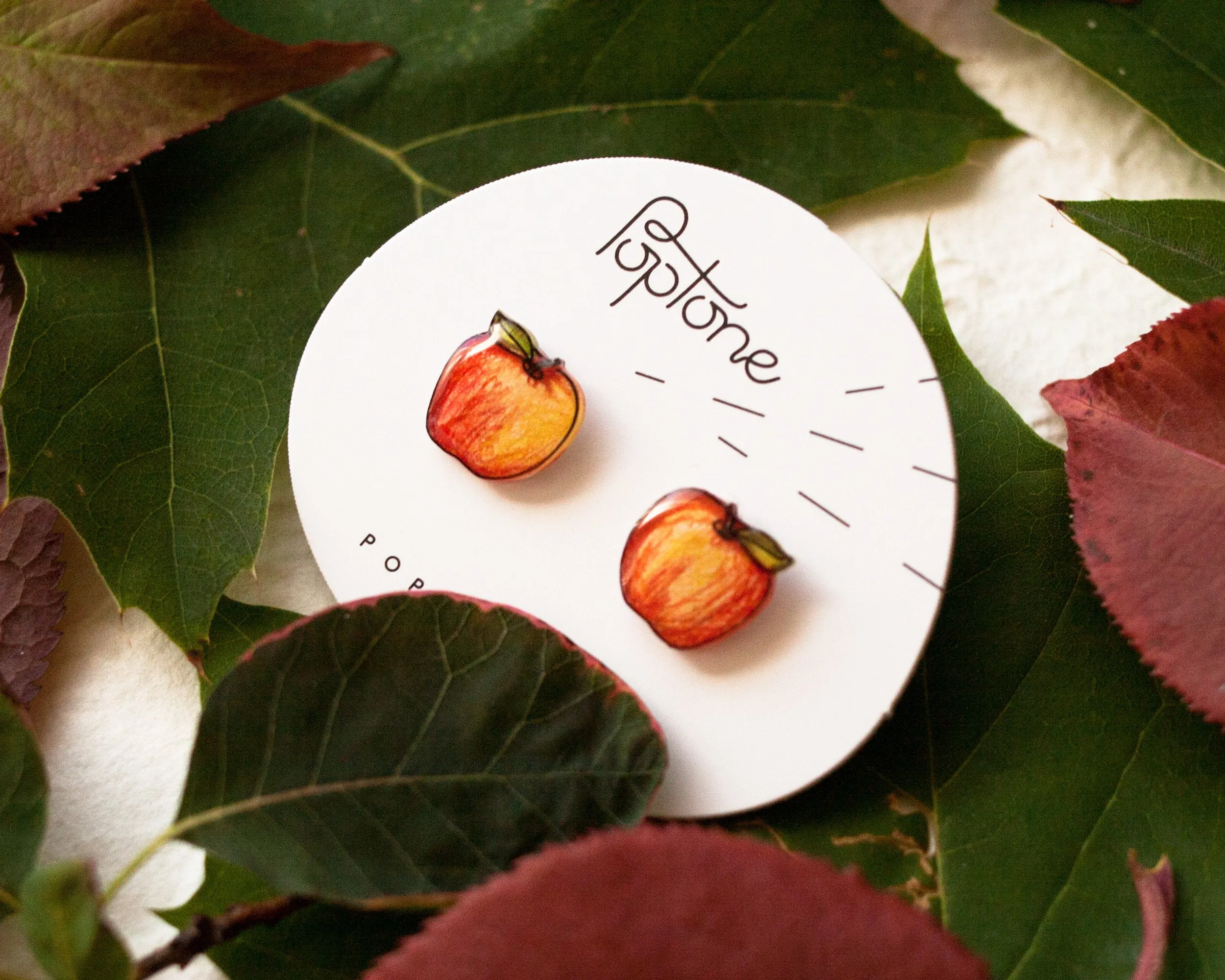 Apple Stud Earrings