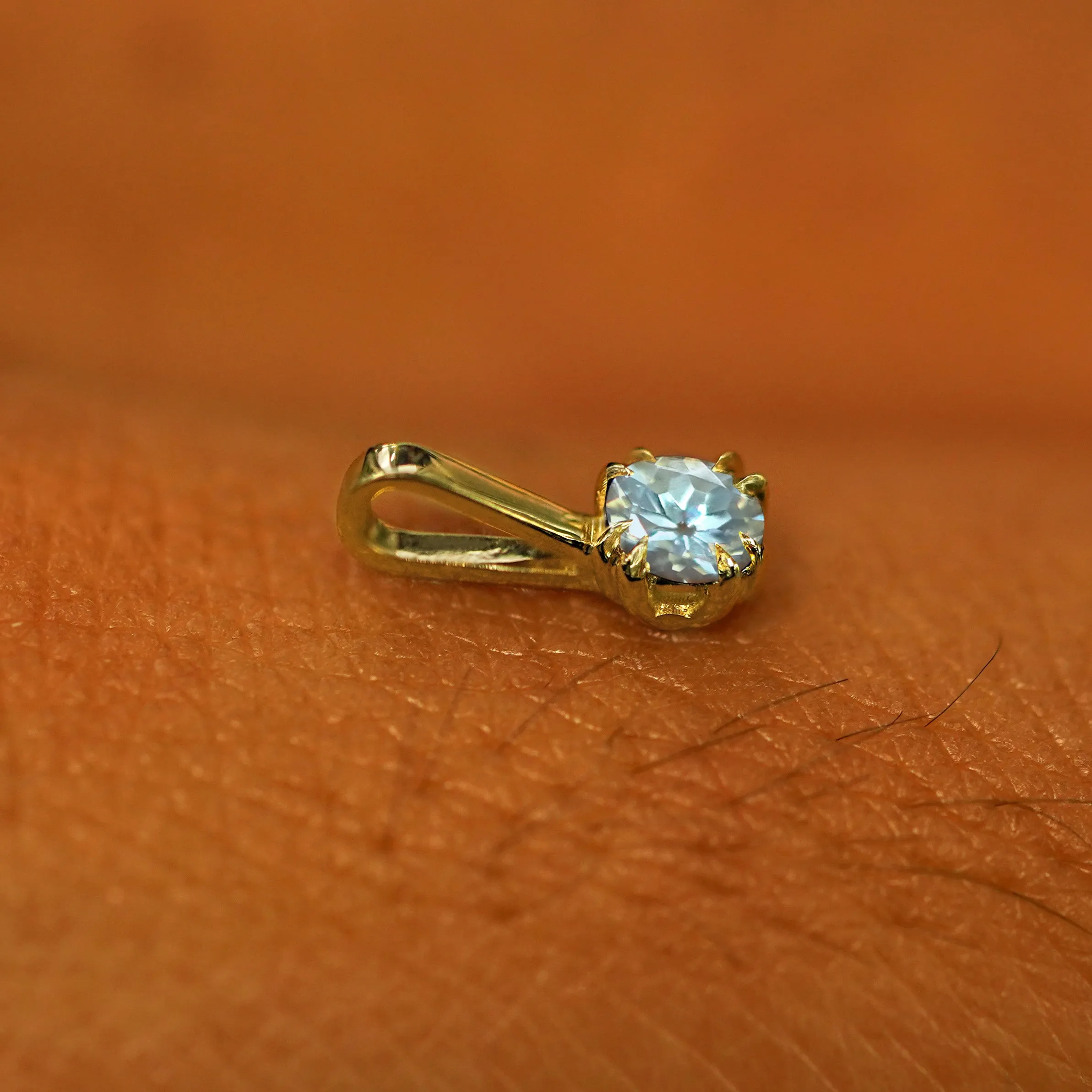 Aquamarine Charm