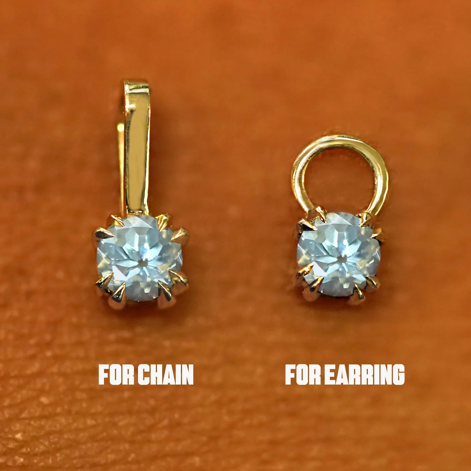 Aquamarine Charm
