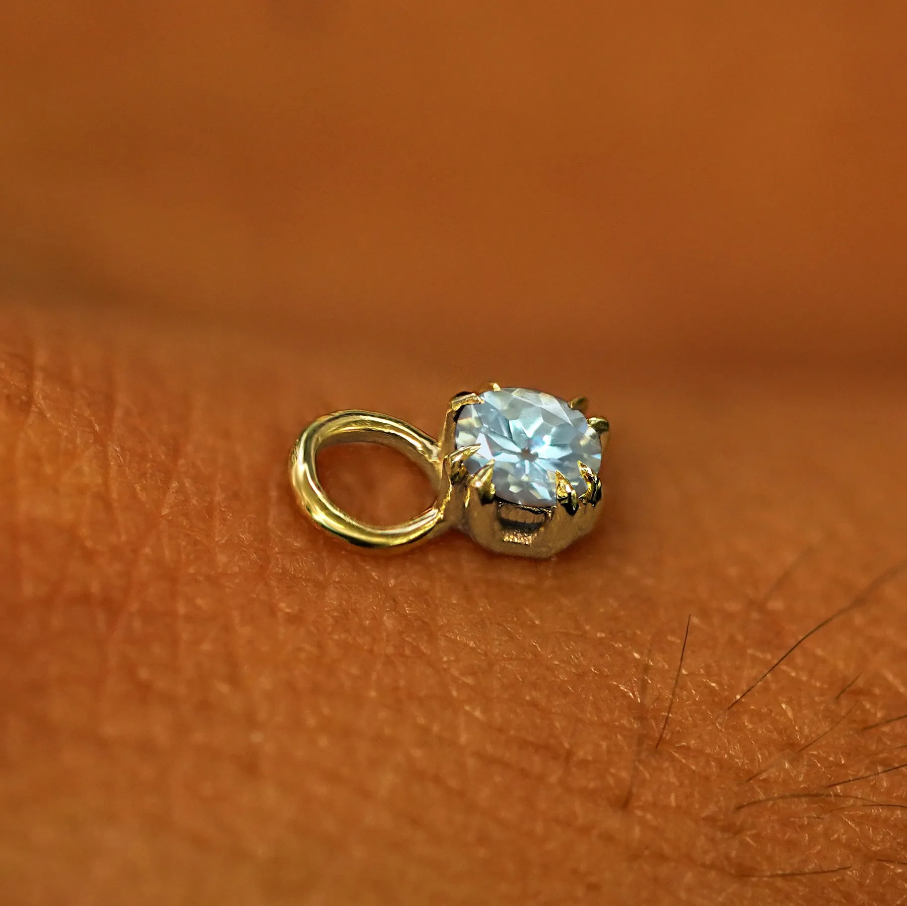 Aquamarine Charm