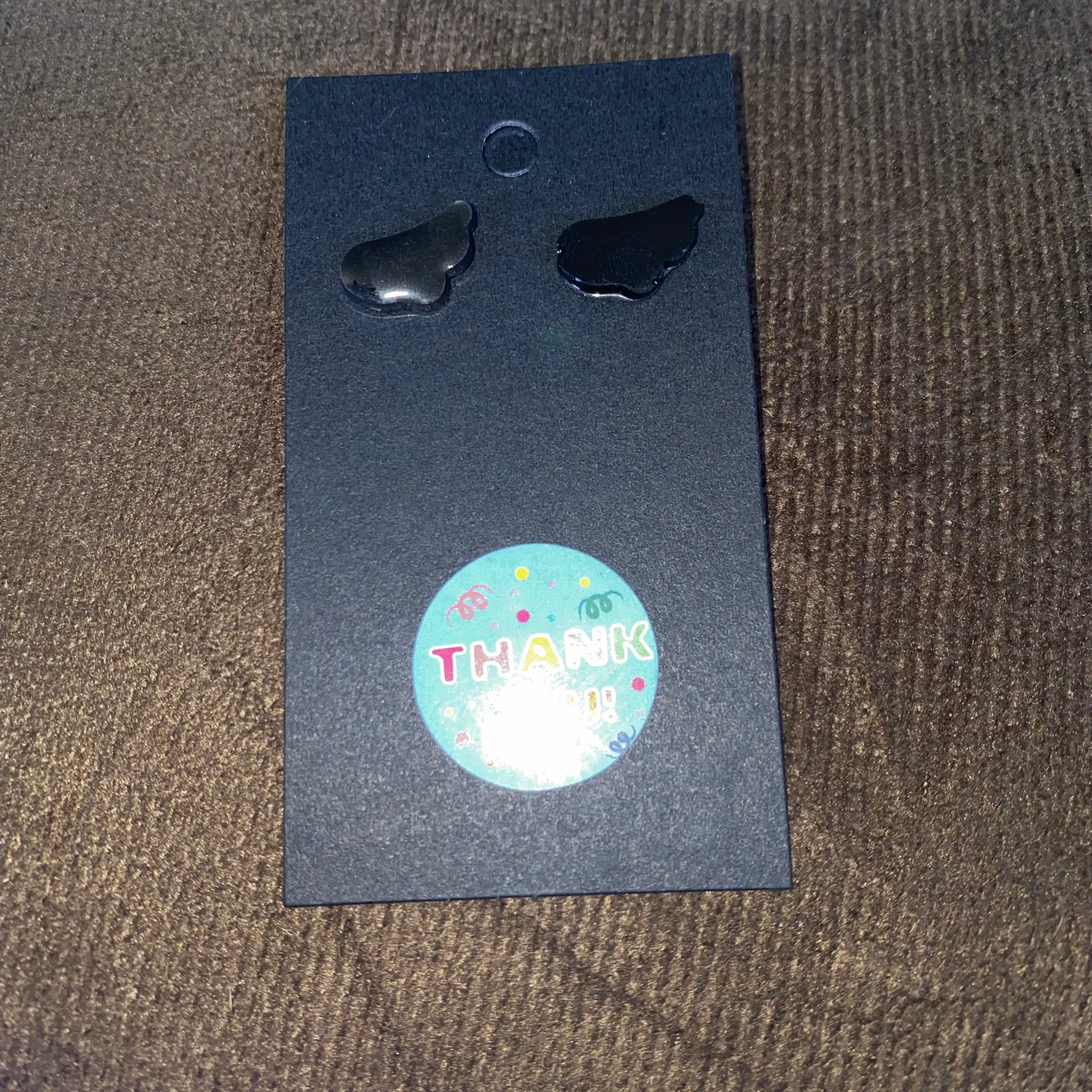 Assorted Black Stud Earrings🖤