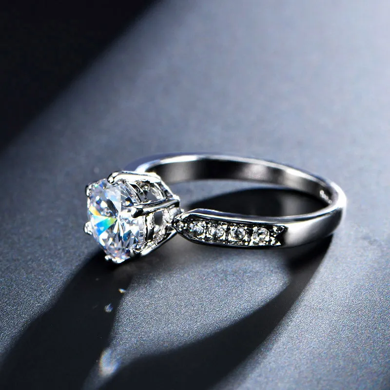 Austrian 1.75ct AAA Zircon Ring