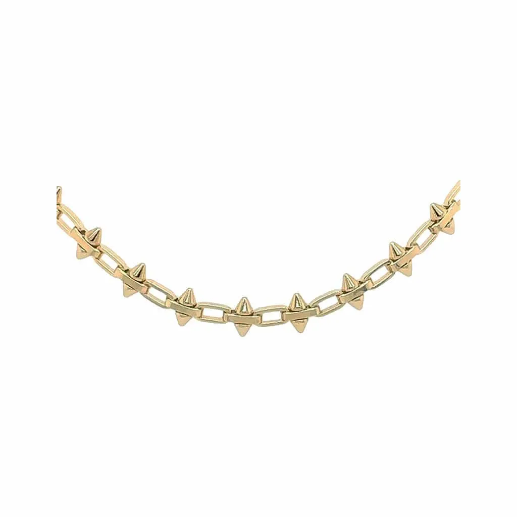 Baby Spike Chain Link Necklace