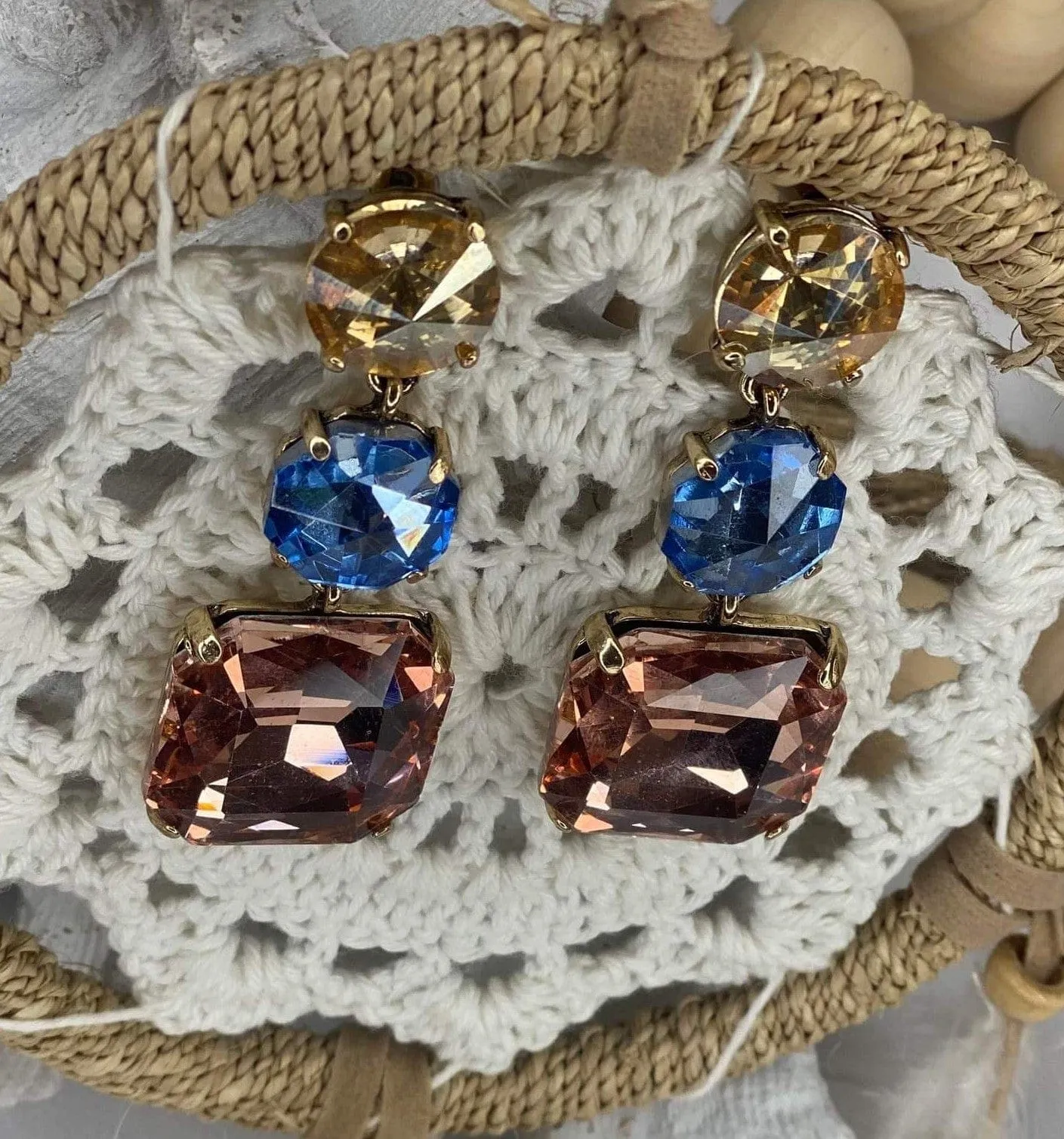 Beach Luxe | Amber Earrings