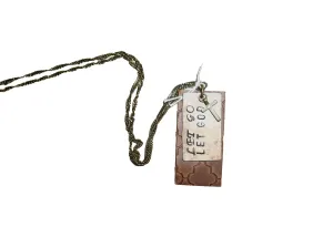 Bead Freaks Let Go, Let God Necklace