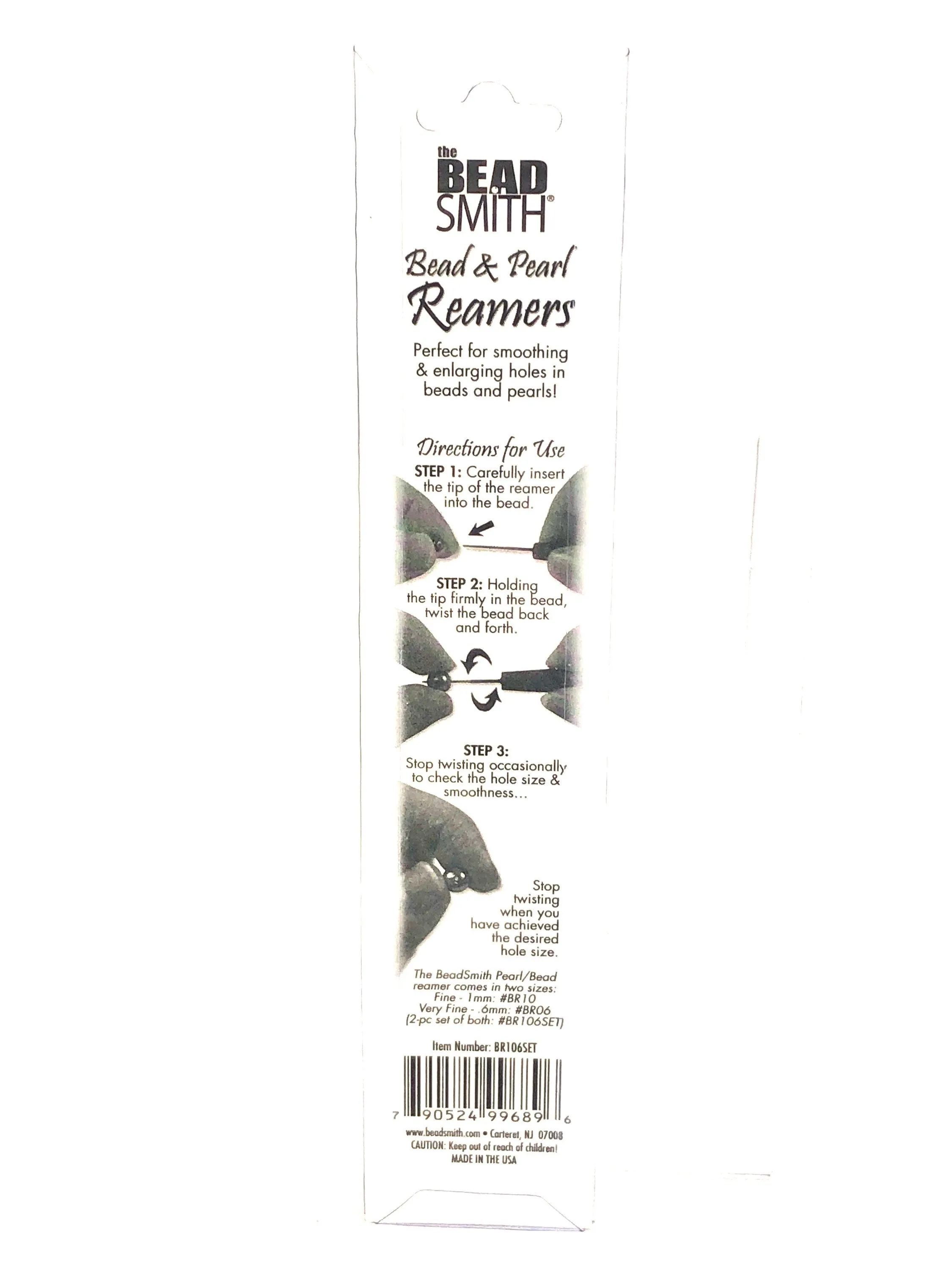 Bead Reamer Set w/ Wooden Handle