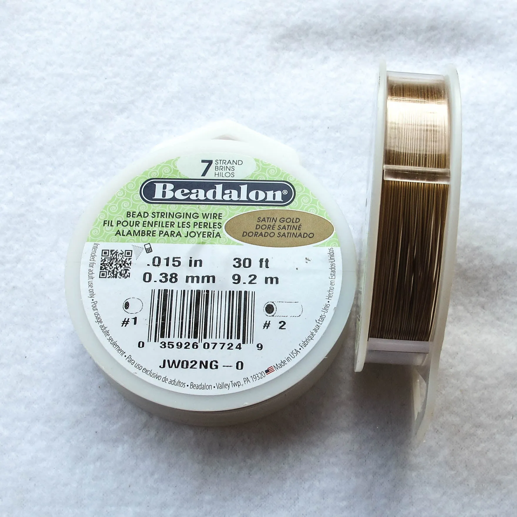 Beadalon Beading Wire/Nylon-Covered Wire (click for colors & sizes)