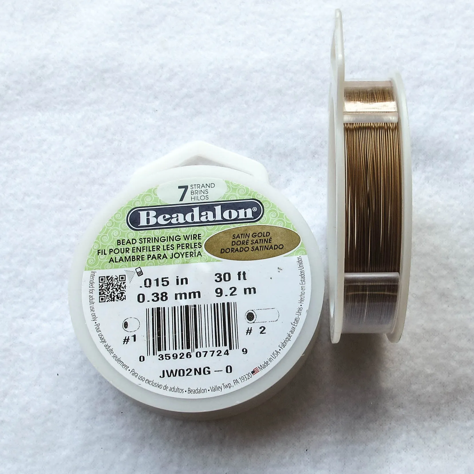 Beadalon Beading Wire/Nylon-Covered Wire (click for colors & sizes)