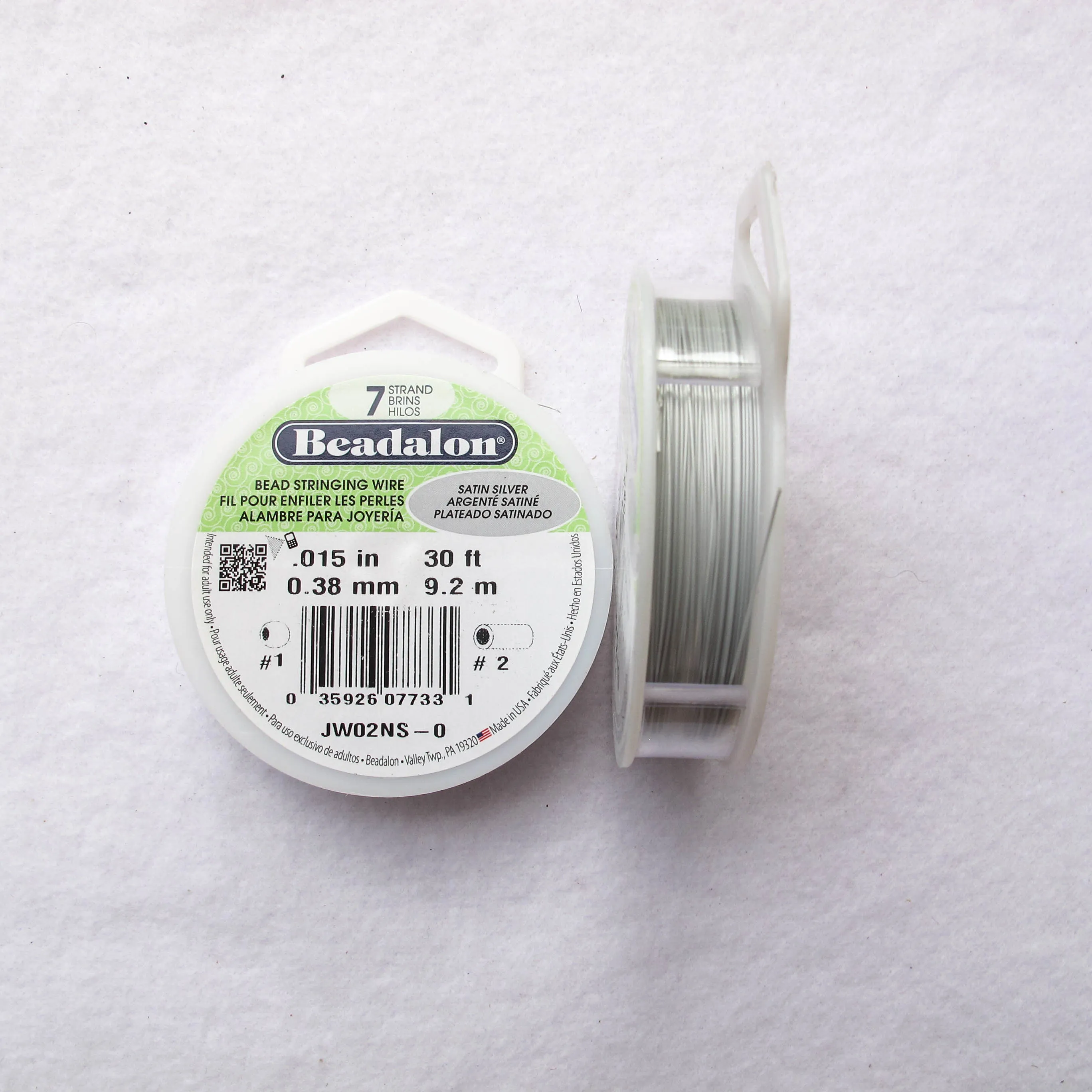 Beadalon Beading Wire/Nylon-Covered Wire (click for colors & sizes)