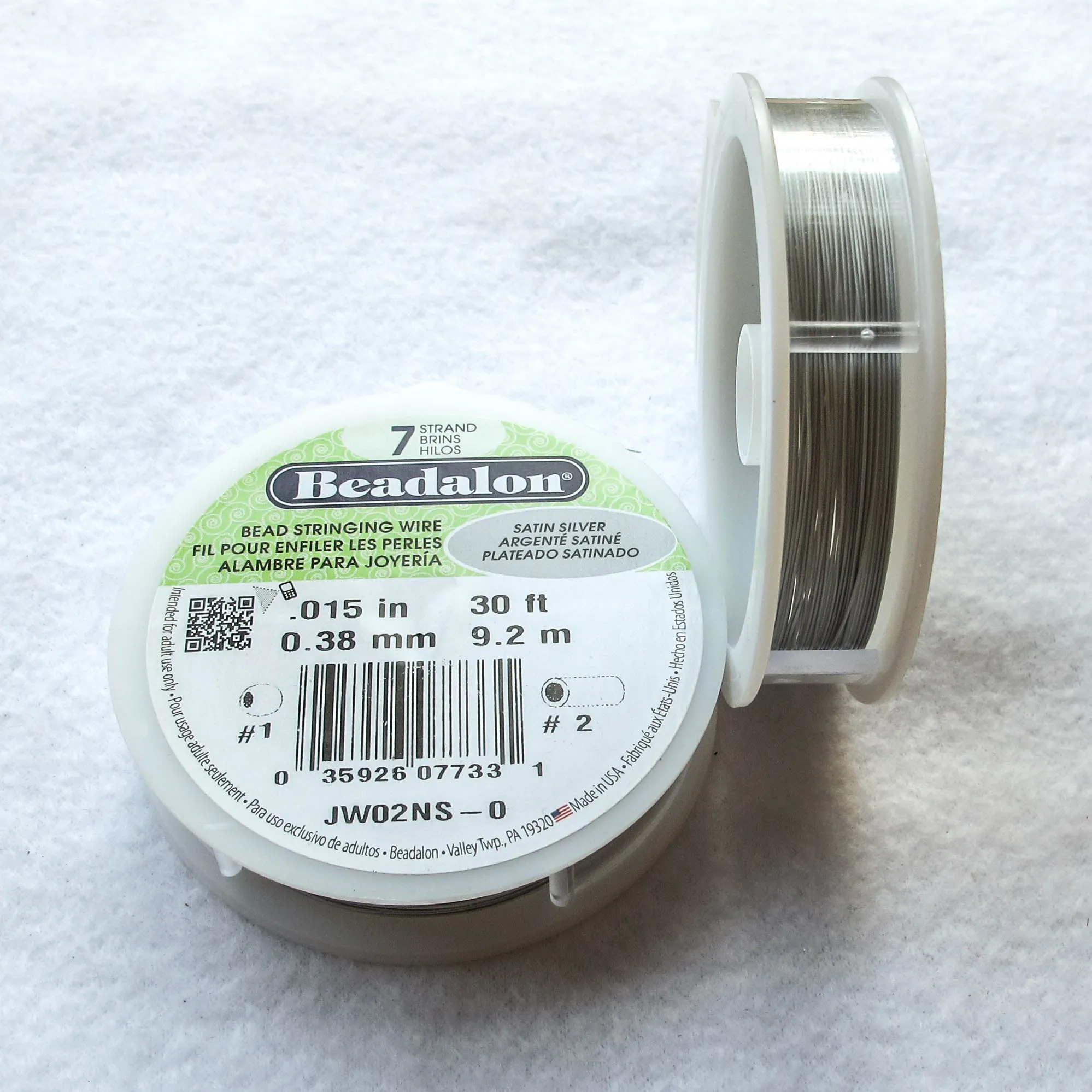 Beadalon Beading Wire/Nylon-Covered Wire (click for colors & sizes)